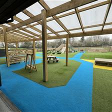 An EYFS Play Area Transformation For Great Kingshill School!